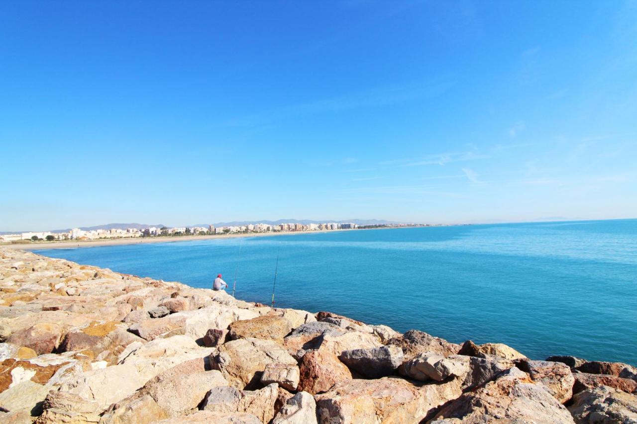 Global Properties, Bonito Apartamento En Urbanizacion Ciudad Mar Sagunto Zewnętrze zdjęcie