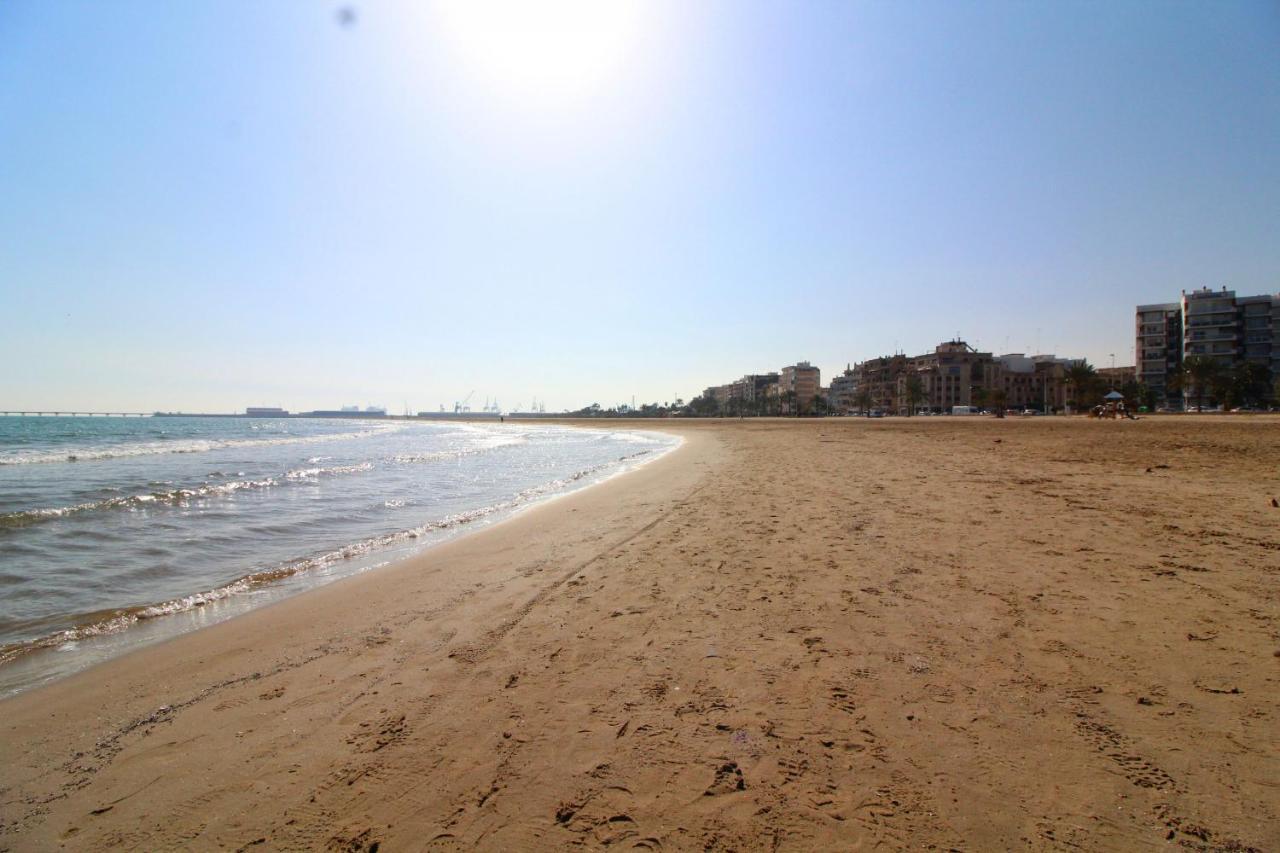Global Properties, Bonito Apartamento En Urbanizacion Ciudad Mar Sagunto Zewnętrze zdjęcie